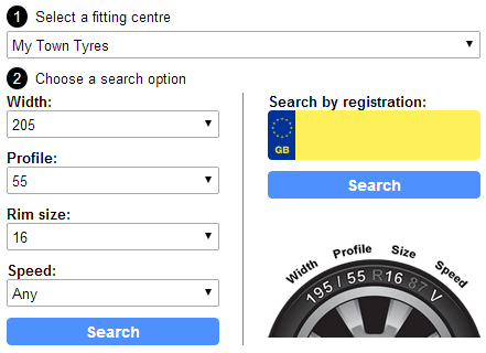 Tyre Multi-Search